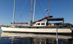 wooden..52 ft motorsailor..is a live aboard..on pin in Brentwood Bay..for any and all info contact Richard at 1-250-896-6306