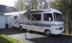 For Sale 30 ft
1999 Four Winds Hurricane
 Class A Motorhome
38800 Miles
Trition V10 Engine
Allison 5 speed Transmission
6 New Tires 19.5 ?
AM/FM Radio
Fridge-new
Samsung 25? LCD-TV- New
Microwave-Convection-Grill-New
New Queen Mattress
Propane Furnace