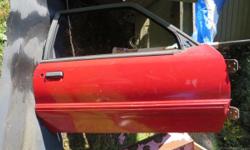 1983 - 93 Mustang RH door with glass