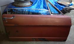 1964/66 mustang LH and RH doors complete. Tinted glass. Removed from a GT coupe. Need work. $180 each or $300 for the pair. AD IS POSTED UNTIL SOLD.
