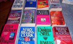 Listing lots of good books for sale,any Hard Cover for $2.00 and Paperbacks for $1.00 each.
 Lots of mystery books to choose from.
 Check our other ads for more book listings
Call if interested, 613-279-1364
Located in Sharbot Lake.
 *** NOTE *** MOST ARE