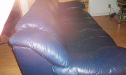 Full size navy leather couch for sale, few small scratches which are covered by duct tape, otherwise in great shape. $125 OBO.
Also, have few other items, Email for pictures if interested,
Dressor - $40
Coffee Table - $30
Golf Clubs - $75 Firm
Lawn Mower