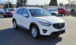 Make
Mazda
Model
CX-5
Year
2016
Colour
white
kms
10
Trans
Automatic
WAS $33790
In a Crystal white pearl color, this 2016 Mazda CX-5 GS AWD Features:
184-hp, 2.5 L SKYACTIV-G, air conditioning, keyless entry, power door locks and windows, plus body colored