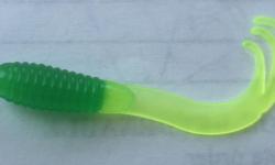 New
Wholesale Lot
45
2" Curly Tail Grub
Green & Yellow
Perfect for jigging
Bass, Trout, Cod.....