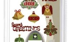The CricutÂ® Scandinavian Christmas Cards Cartridge is a must have this holiday season. You'll enjoy making and sharing your own Christmas cards with friends and family. There are 20 Christmas themed images and phrases along with 2 card designs with