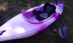 New kayaks. Deluxe detachable water proof seats. Fishing rod holder, water proof con part ments,