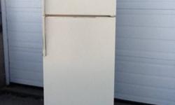 FRIDGE, GE, Measures 28 wide, 64 high by 23.5 in. deep. Off-white in color, frost-free. Super shape, clean and dependable. Delivery available. $300. (204)663-9988.
This ad was posted with the Kijiji Classifieds app.