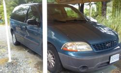 Make
Ford
Model
Windstar
Year
2005
Colour
blue
kms
201000
Trans
Automatic
In very good Condition .
doesn't need anything. Runs And Drives Very Well. Owned by one Family Since New. Very well maintained.
ready to go . Very safe & reliable.
v-6 Auto