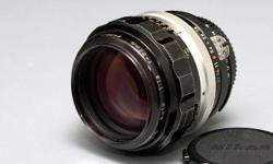 I have up for sale one of Nikon's legendary 85mm 1:1.8 AI Nikkor manual focus prime lenses. Please see the pics, they are of the actual lens for sale. Glass is pristine and it's in excellent working order, aperture blades are clean dry and snappy. The