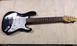 $75 obo
Black and White Guitar - good condition
Black carrying case with a shoulder strap - Great condition
text for quick response
Check out all our other listed items for great deals on tools and equipment for that special person in your life...