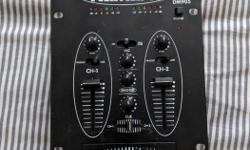 Numark DJ preamp 2 channel mixer
needs a 9v power adapter