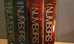 Complete seasons of Numb3rs on DVD.  $40.00 for all 4 seasons.