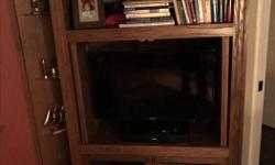 Renovation sale. Available the first week of January. Fits 40" tv