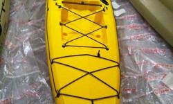 I have two Trident 15 Fishing Kayaks for sale. One is yellow the other is Tan.
Boats are brand new and never been used. Seats included.
I have another that I used myself all last year (that I am keeping) and they are great boats. Very stable, paddle easy,