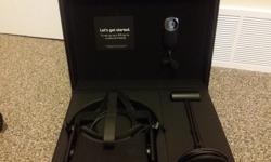 Nearly new Oculus Rift headset used only once. I found that my cheekbones stick out too much for it to be comfortable for me. I will probably end up getting the bigger HTC Vive. $914 new after shipping.
More info:https://www3.oculus.com/en-us/rift/