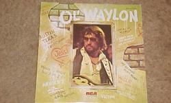 THIS RECORD ALBUM OL' WAYLON BY WAYLON JENNINGS WAS RELEASED MY RCA RECORDS IN 1977. ITS NUMBER IS APL1-2317. SOME OF THE FEATURED SONGS ARE: LUCKENBACH TEXAS, SWEET CAROLINE AND BRAND NEW GOODBYE SONG. BOTH THE SLEAVE AND RECORD ARE IN GOOD CONDITION.