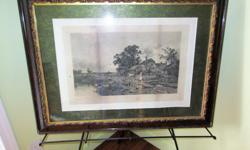 Henry H Parker signed print 32"x24"
some damage from folding
old
located in Mill Bay