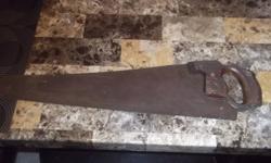 old hand saw