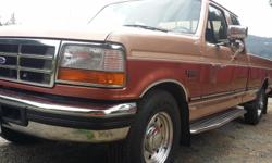 Make
Ford
Model
F-250 Series
Year
1995
Colour
BROWN
kms
125600
Trans
Automatic
BEAUTIFUL 9/10 COND, ORIGINAL 125600KMS, 1995 F250 XLT POWER STROKE 7.3 DIESEL EXTRA CAB LONG BOX 2WD, P/W, P/DL, COLD AC, POWER SEATS, CRUISE, TILT, TOW HITCH, CAMPER BELLY