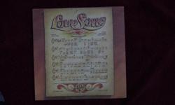 The original cut of the 1972 Love Song, One of the all-time best gospel albums of the 70's, 33 1/3, Dunamis Music
Featuring A Love Song, Changes, Little Country Church, Welcome Back, Front Seat Back Seat and many more
Signed by Chuck Girard, Jacket and