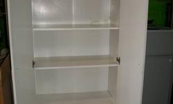 White kitchen pantry (32" x 72").  Good condition.  Can be seen at TNT Auctions and second hand store, 3000 Falconbridge Hwy., Garson or call 693-7777.  Delivery available.  Open Tuesday to Friday 11 am to 6 pm.  Saturday 11am to 4 pm & Sunday 11am to 4