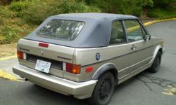 Make
Volkswagen
Year
1989
Colour
champagne with blue top
Trans
Manual
kms
127350
Must See! New top, headliner, and insulation pad, mechanically sound. with a solid body that needs minimal work and paint. I have spent quite a lot getting it to its current