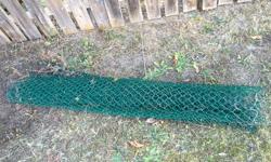 Great fencing, at least 10 feet, maybe significantly more. Only used once, has some dirt on it from being left outside but in good shape. First $20 takes it!