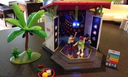 Playmobil Dance Floor Resort
Lights up and plays music
Dance floor flips over to a sorry game board