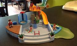 Playmobil Pool with Slide and Shower
This can be filled with water for extra fun