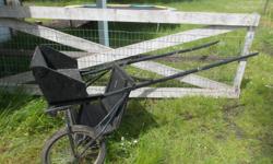 Cart for a pony or miniature horse.