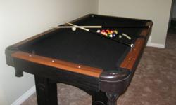Brand New 3'6" X 6' Pool Table / Tennis Table
Includes Cues, Balls, Rack, Table Brush
Table Tennis Board, Net, Paddles and Balls
 
Must sell, need room for renovations.