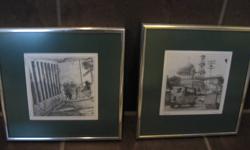 2 Professionally Framed Prints, 2 for $25.00
 
If interested please email me your phone number & we can set up a time for pick up! Thanks!
 
Please check out my other adds!