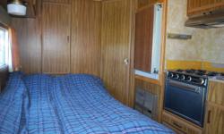 14 ft travel trailer with 4 burner stove and oven, fridge with freezer, sleeps 6 comfortably, bathroom with shower, new tires with spare, 2 30 pound propane tanks newly certified, new marine battery, lots of storage. Perfect for young families and/or