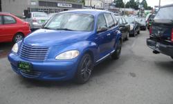 Make
Chrysler
Model
PT Cruiser
Year
2004
Colour
Electric Blue Metallic
kms
151028
Trans
Automatic
Super clean low mileage ONLY 151028 km's., and
NO ACCIDENTS. This Cruiser is the GT model and
has the economical 4 cylinder with a factory Turbo,
for added