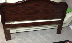 Cherry finish
Headboard only, no frame