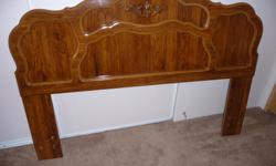 queen or double sized headboard in nice condition, 61" wide X 45" high ... $35.00 FCFS with an appointment and cross posted