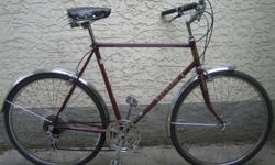 Raleigh - Lenton - Tall Frame Antique Cruiser with 26" tires
This bike, like all the bikes I have for sale, has been checked, cleaned and repaired front to back including wheel straightening. You are getting a restored bicycle that should last a long time