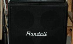 I have a BRAND NEW, used for maybe 5hrs total Randall stack.
 Randall RH 300G3 Specs :
Power output 300 Watts, 4 ohms
Valve dynamic
12AT7 tube
Clean channel with boost
Overdrive channel with 2 switchable modes (classic hi-gain and modern hi-gain)
Bass,