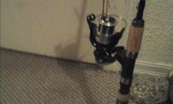 Brand new still has plastic on the handle grips.
A very nice spinning reel and med action rod , an excellent trout or bass setup. The rod is 6 foot.
Asking $ 80obo
Call , text or email at 7786765557