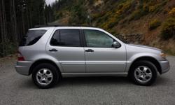 Make
Mercedes-Benz
Year
2003
Colour
Silver
Trans
Automatic
kms
192000
Price Slashed. Mercedes ML 320. Excellent condition, 7 passenger. Only 192K, Navigation, Sunroof, CD, heated seats, Navigation, Tow package. Huge cargo area, floor folds flat. Tires and