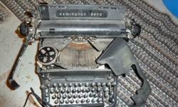 From  the old days, a Remington Rand typewriter
 
Some people use parts to make jewellery
 
Condition--As is--would need clean up if you wanted to restore it
 
Cash only
 
Pick up in Bridgewater, Nova Scotia--$10 extra for delivery in Halifax city or