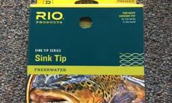 Rio Freshwater fly line. Was a gift that I never used.
WF8F/S6 6-7ips/15-18cms
15ft Sink Tip Black/Yellow