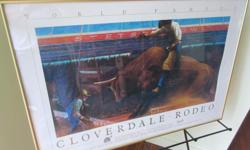 Cloverdale Poster
1991
30"x20"
framed under glass