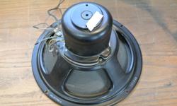 Rola heavy duty 12" electro dynamic speaker
Model A0-21055-2
Removed from a Hammond Organ
700 ohm field
8 ohm voice coil
Wattage rating is approximately 25W
Excellent working condition
2 identical units available - $25 each
See sellers list for more