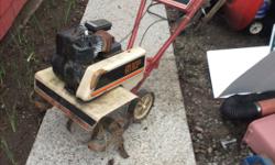 5HP Briggs & Stratan MTD Rototiller.
Works good could use a tune up.