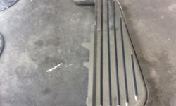 J and B stainless running boards; came off dodge dually. Can fit dodge, chev or ford.