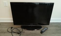 Full 1080p Samsung 32" LCD TV.
- 3 HDMI ports
- PC port
- 2 AV ports
- Audio outputs.
Has been a fantastic TV but no longer need it. Still works a dream and would make a great spare room TV, or even a monitor.
