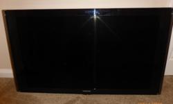 Samsung 46" 1080P HDMI flatsceen TV. c/w remote and wall mount bracket. (no table stand) TV is in great condition with no issues. upgraded to larger size.