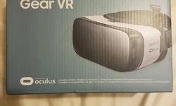 Virtual reality samsung headset. Worth $140 new. Unopened, got it for free with my new phone but don't need it. Compatible with Note5/S6 edge+/S6 edge/S6/S7/S7 edge
