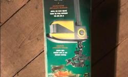 Keep the deer and other pests out of your garden with the Scarecrow. Attaches to your garden hose and sprays when motion detector is tripped. Works great but I dont have a garden anymore. Like new condition.. comes with box and instructions